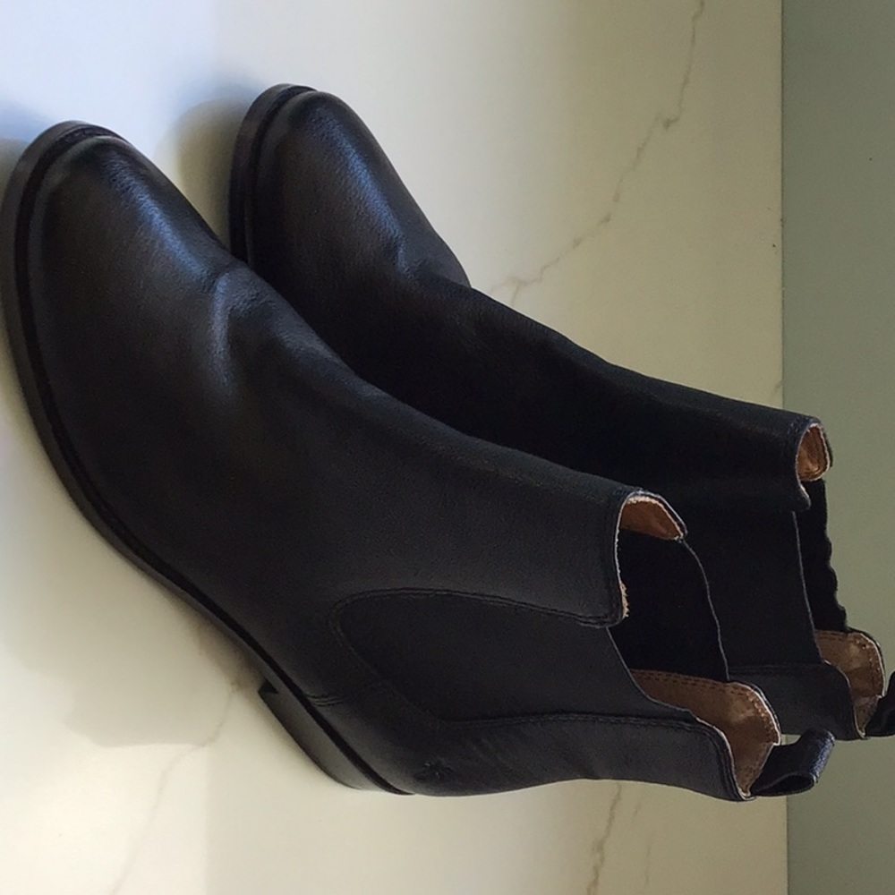 Frye Black Leather Boots -Womens 7.5